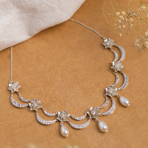 Victorian-Lotus necklace