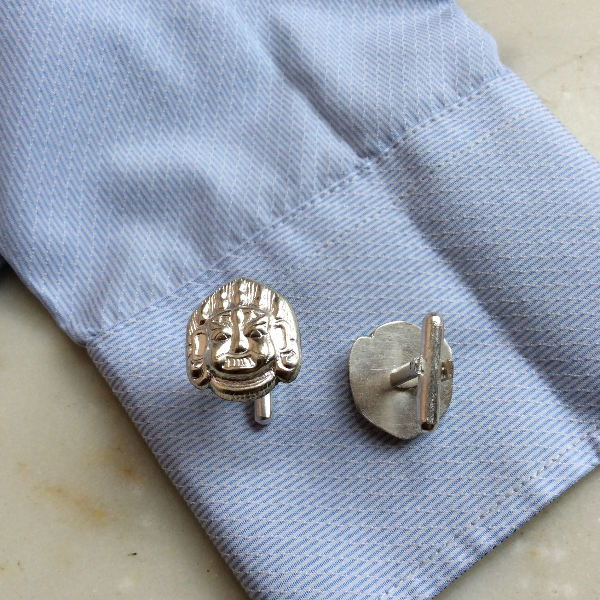 Bhairab cufflinks