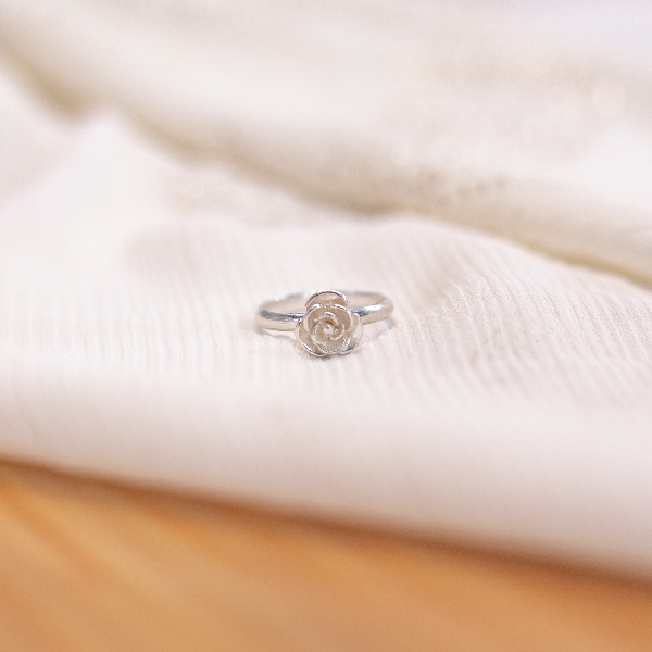 Peony rose ring 
