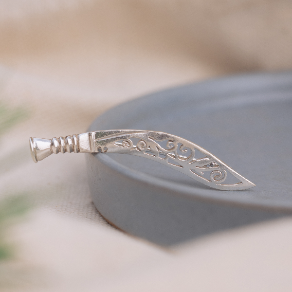 Khukuri brooch