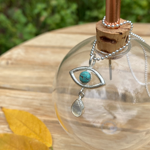 Evil eye pendant