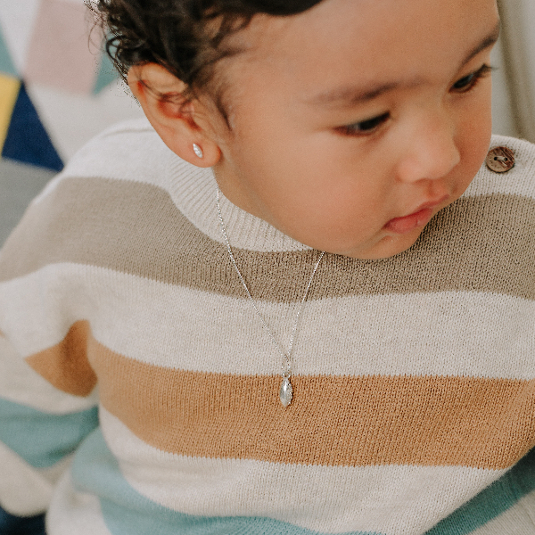 Chamal (rice grain) pendant