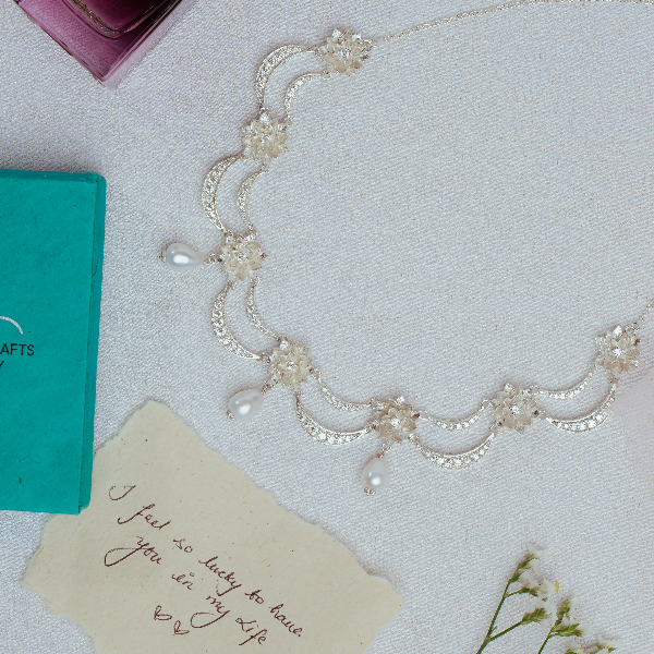 Victorian-Lotus necklace